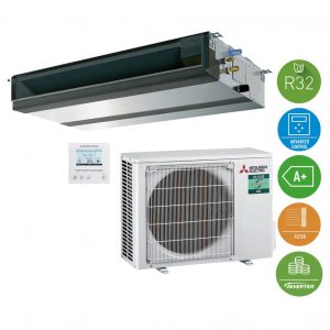 MITSUBISHI MPEZ-100YDA CONDUCTOS POWER INVERTER 8.170 frig/h A++/A+ 380V