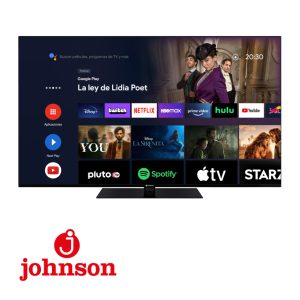 TV 43 JOHNSON QLED ANDROID DOLBY VISION DOLBY ATMOS SPEAKER BLUETOOTH GOOGLECAS Ref. J43QE