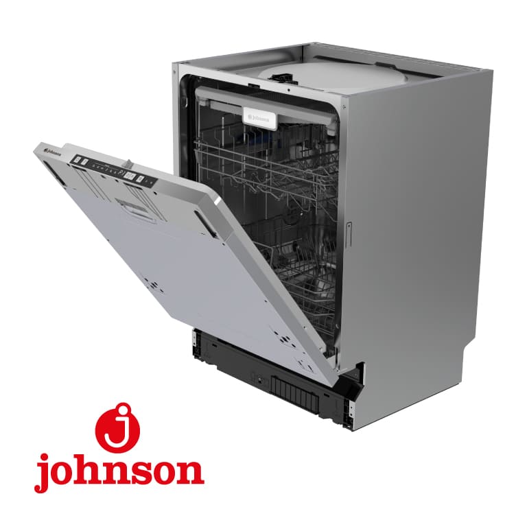 LAVAVAJILLAS JOHNSON INTEGRABLE 60CM 14 SERV. 6 PROG. CLASE E BLANCO Ref. JWAS14EINT - Imagen 2